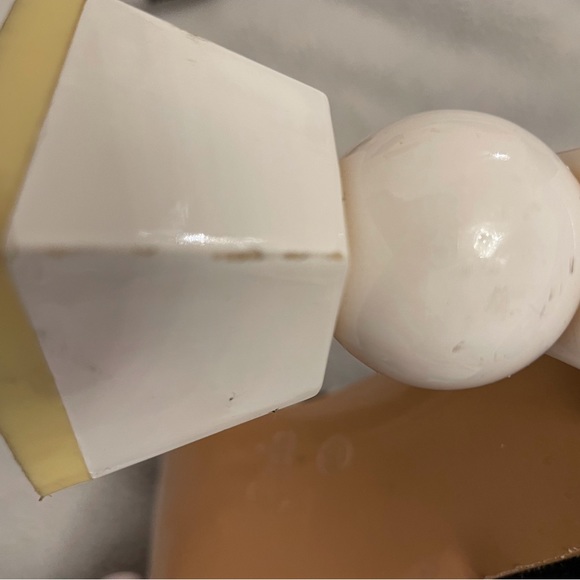 BLACK AND WHITE STRAPPY SANDAL WITH CONE HEEL - Picture 11 of 15